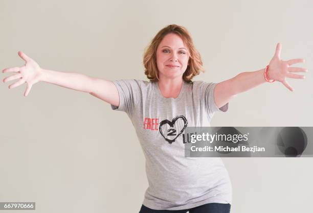Erin Coleman poses for portrait at The Artists Project on April 12, 2017 in Los Angeles, California.