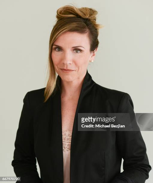 Caroline Whitney Smith poses for portrait at The Artists Project on April 12, 2017 in Los Angeles, California.