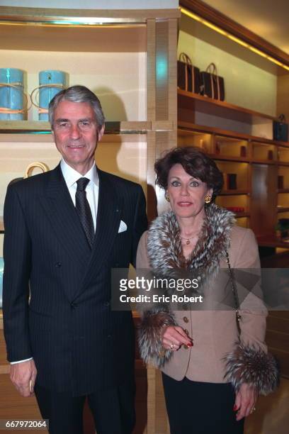 Jean-Claude Narcy and his wife Fabienne.