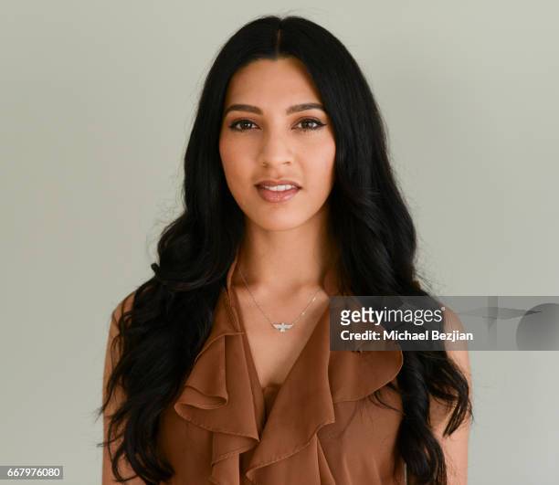 Crystal Gonzales poses for portrait at The Artists Project on April 12, 2017 in Los Angeles, California.