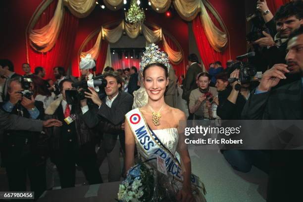 Mareva Galantier, Miss Tahiti now Miss France 1999