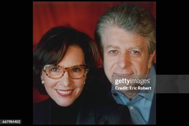 Denise Fabre and her husband Francis Vandenhende.