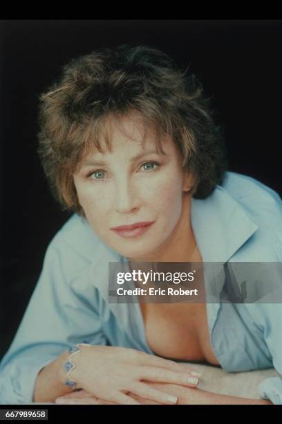 Studio photo of the French actress.