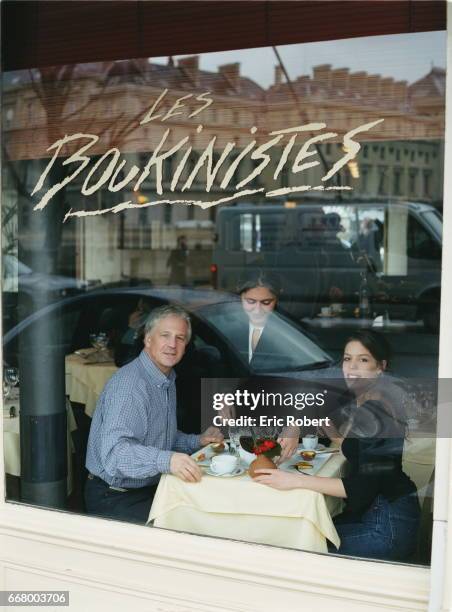 Lunch at the 'Boukinistes' restaurant.