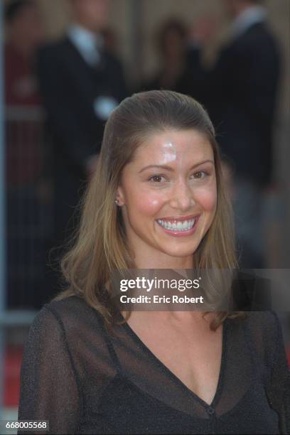 Portrait of the actress Shannon Elizabeth who plays the role of 'Nadia' in the film 'American Pie 2' by James B.Rogers.