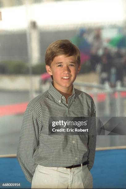 Haley Joel Osment, the lead role in 'Artificial Intelligence' the new film by Spielberg.