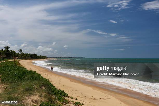 caraiva , bahia , brazil - areia 個照片及圖片檔