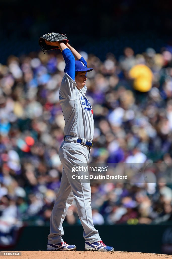 Los Angeles Dodgers v Colorado Rockies