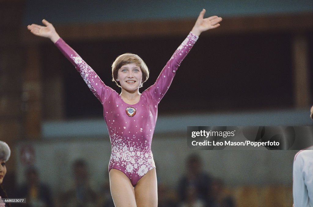 Yelena Davydova At XXII Summer Olympics