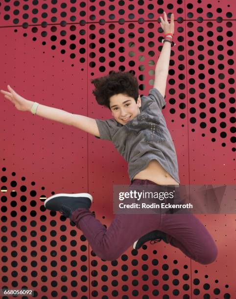 Actor Jax Malcolm poses for portrait at The Artists Project on April 12, 2017 in Los Angeles, California.