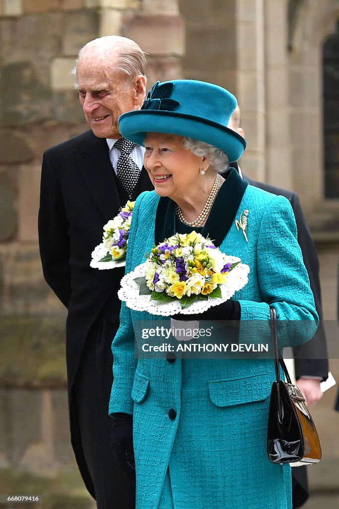 BRITAIN-ROYALS-MAUNDY-SERVICE