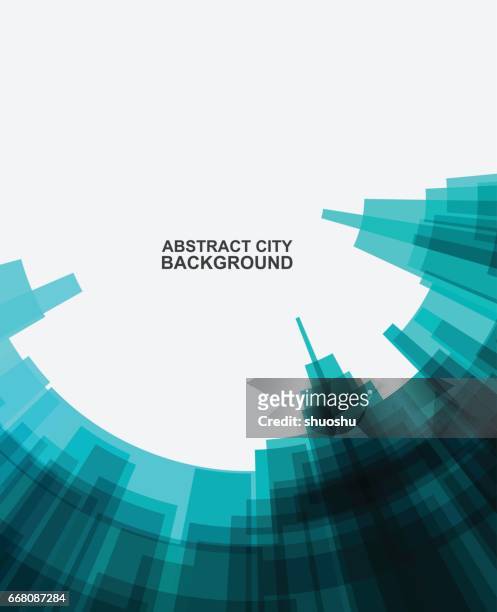 abstract city building pattern background - financial accessory stock illustrations