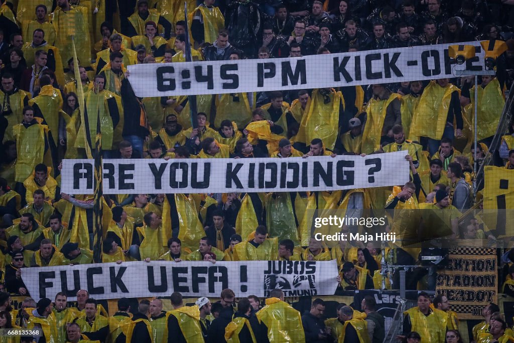Borussia Dortmund v AS Monaco - UEFA Champions League Quarter Final: First Leg