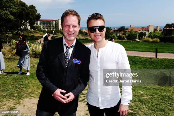 John Kirkpatrick and PTTOW! co-founder and CEO Roman Tsunder attend the 2017 PTTOW! Summit: Love & Courage at Terranea Resort on April 11, 2017 in...