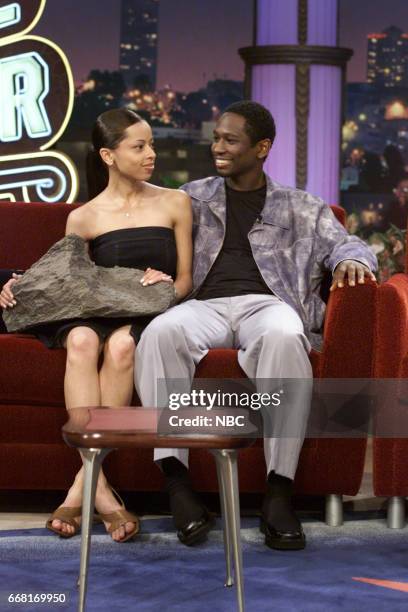 Pictured: Fiancee Monica Askew with Actor Guy Torry on June 6th, 2001 --