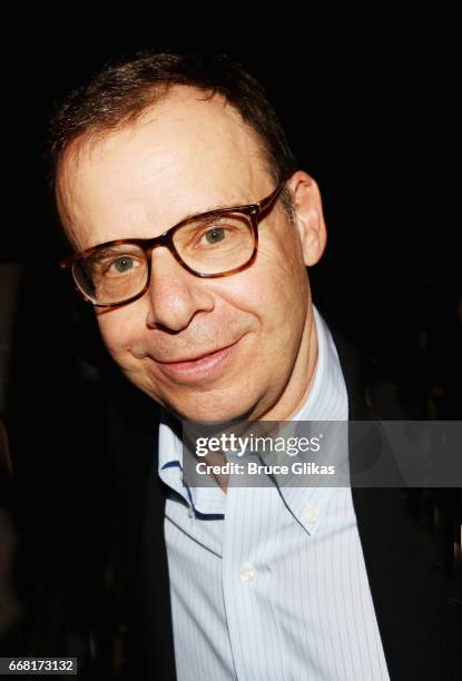 Rick Moranis poses at the opening night after party for "In & Of Itself" at The Ace Hotel on April 12, 2017 in New York City.
