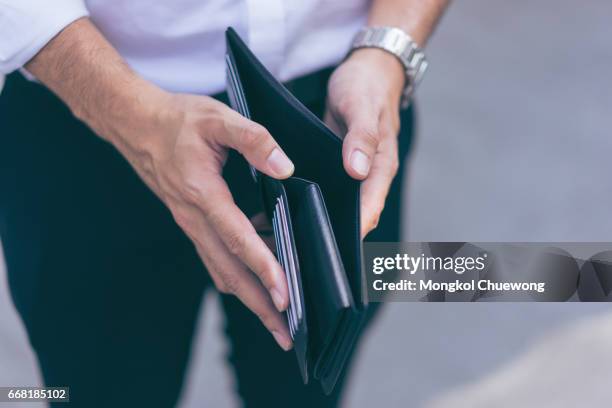 business concept - empty wallet stock pictures, royalty-free photos & images