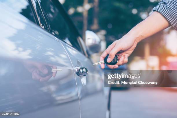 business car concept - car isolated doors open stock pictures, royalty-free photos & images