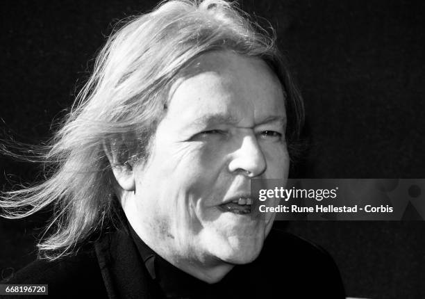 Christopher Hampton attends The Olivier Awards 2017 at Royal Albert Hall on April 09, 2017 in London, England.