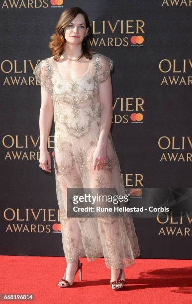 Ruth Wilson attends The Olivier Awards 2017 at Royal Albert Hall on April 9, 2017 in London, England.