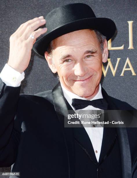 Mark Rylance attends The Olivier Awards 2017 at Royal Albert Hall on April 9, 2017 in London, England.