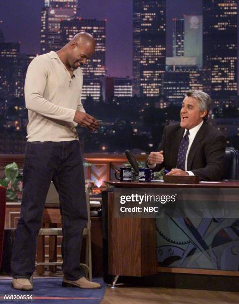 Pictured: Actor Keenen Ivory Wayans during an interview with Host Jay Leno on June 29th, 2001 --