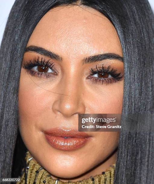 Kim Kardashian arrives at the Premiere Of Open Road Films' "The Promise" at TCL Chinese Theatre on April 12, 2017 in Hollywood, California.