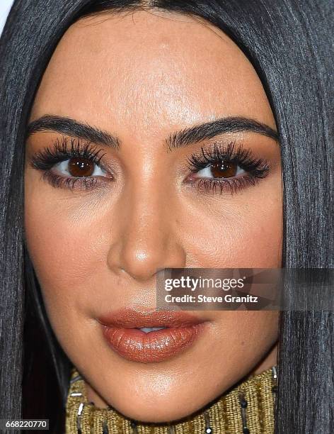 Kim Kardashian arrives at the Premiere Of Open Road Films' "The Promise" at TCL Chinese Theatre on April 12, 2017 in Hollywood, California.