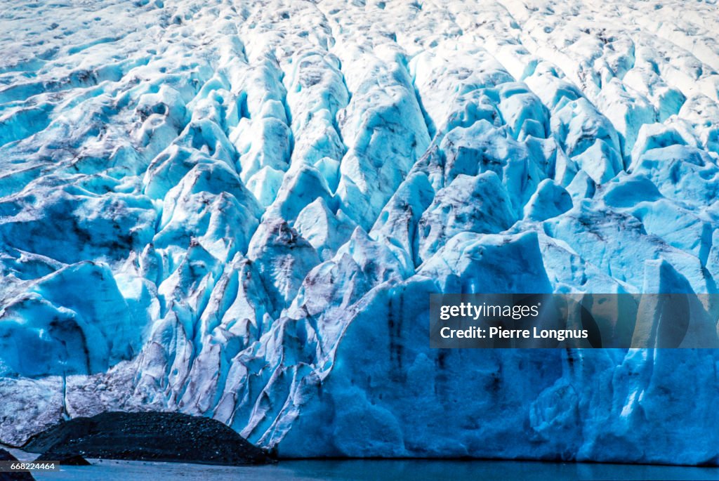 Detail of the Bear Glacier along the Stewart-Cassiar Highway 37, British Columbia, Canada