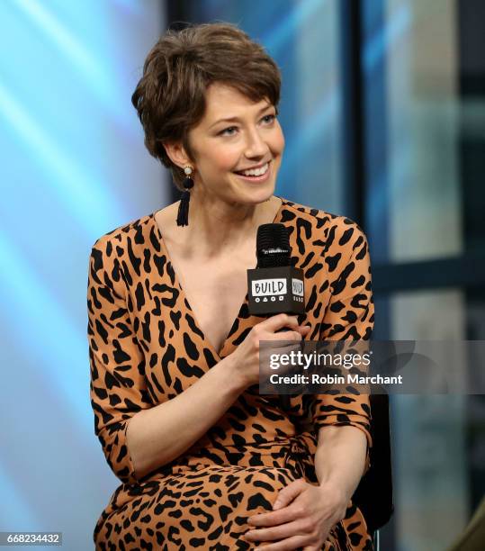 Build Series Presents Carrie Coon discussing "The Leftovers" at Build Studio on April 13, 2017 in New York City.