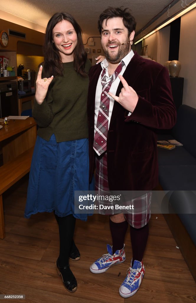 Sophie Ellis-Bextor Visits The West End Production Of "School Of Rock: The Musical"