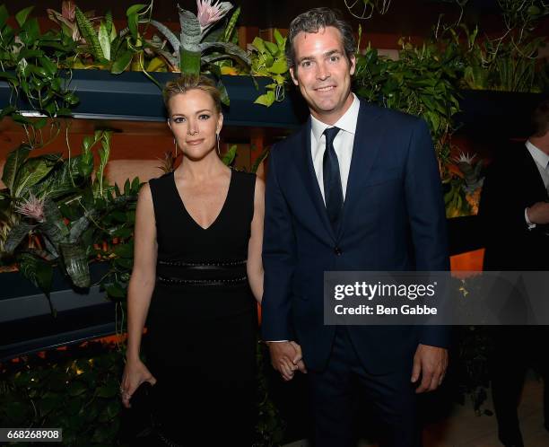 Megyn Kelly and Douglas Brunt attend The Hollywood Reporter 35 Most Powerful People In Media 2017 at The Pool on April 13, 2017 in New York City.