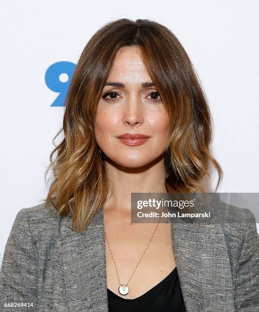 Rose Byrne attends 92nd Street Y presents "The Immortal Life Of Henrietta Lacks" at 92nd Street Y on April 13, 2017 in New York City.