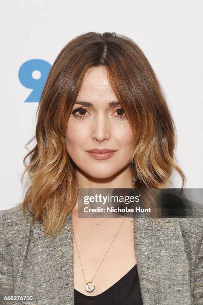 Actress Rose Byrne attends the 92nd Street Y Presents "The Immortal Life of Henrietta Lacks" at 92nd Street Y on April 13, 2017 in New York City.