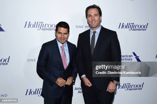 Chairman of NBCUniversal International Group and NBCUniversal Telemundo Enterprises Cesar Conde and Executive Editor at The Hollywood Reporter Matt...