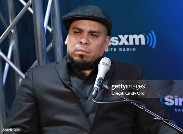 Recording artist Immortal Technique speaks as SiriusXM's Sway Calloway discusses the prison tech training program "The Last Mile" with founders Chris...