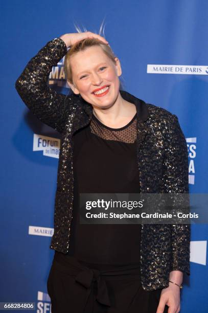 Anna Sherbinina attends the 'Series Mania Festival' opening night at Le Grand Rex on April 13, 2017 in Paris, France.