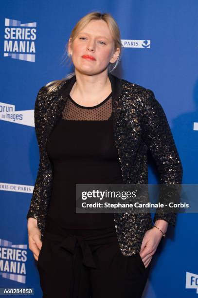 Anna Sherbinina attends the 'Series Mania Festival' opening night at Le Grand Rex on April 13, 2017 in Paris, France.