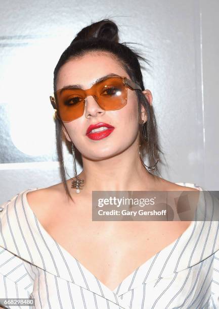 Singer/songwriter Charli XCX attends the 2017 Sesac Pop Music Awards at Cipriani 42nd Street on April 13, 2017 in New York City.