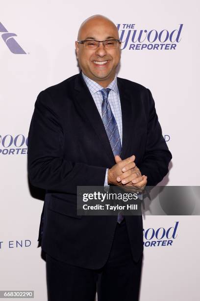 Ali Velshi attends "The Hollywood Reporter's 35 Most Powerful People In Media 2017" at The Pool on April 13, 2017 in New York City.