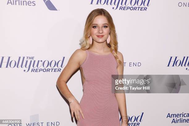 Jackie Evancho attends "The Hollywood Reporter's 35 Most Powerful People In Media 2017" at The Pool on April 13, 2017 in New York City.