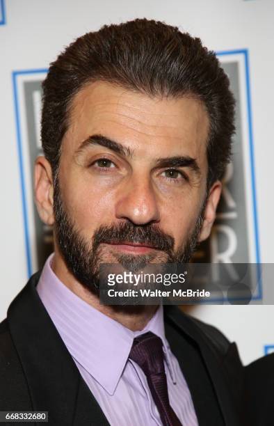 Michael Aronov attends the Opening Night Performance press reception for the Lincoln Center Theater production of 'Oslo' at the Vivian Beaumont...