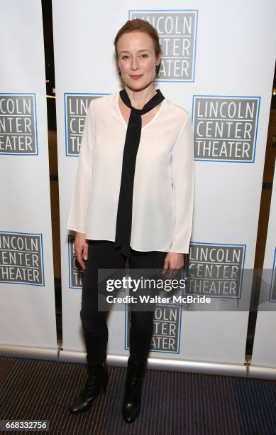 Jennifer Ehle attends the Opening Night Performance press reception for the Lincoln Center Theater production of 'Oslo' at the Vivian Beaumont...