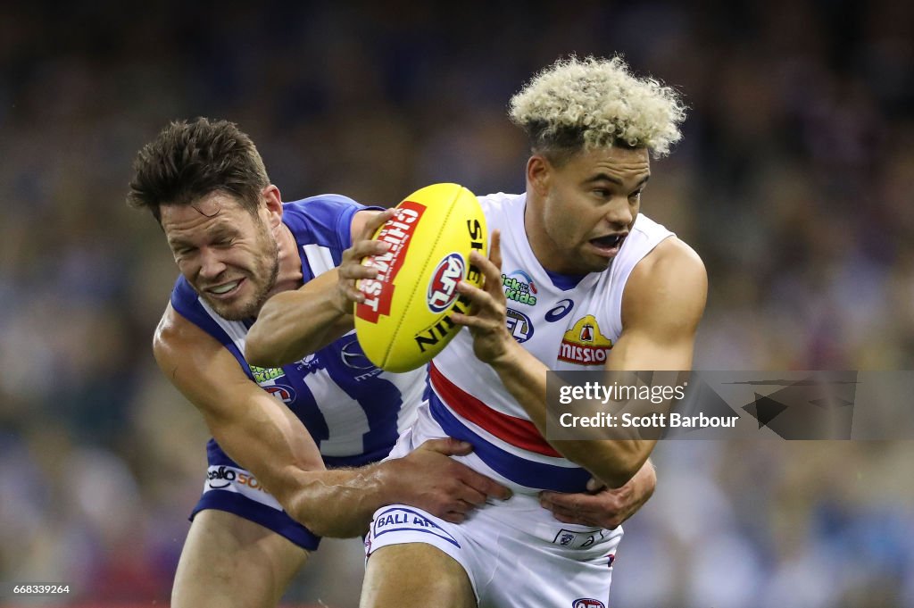 AFL Rd 4 - North Melbourne v Western Bulldogs