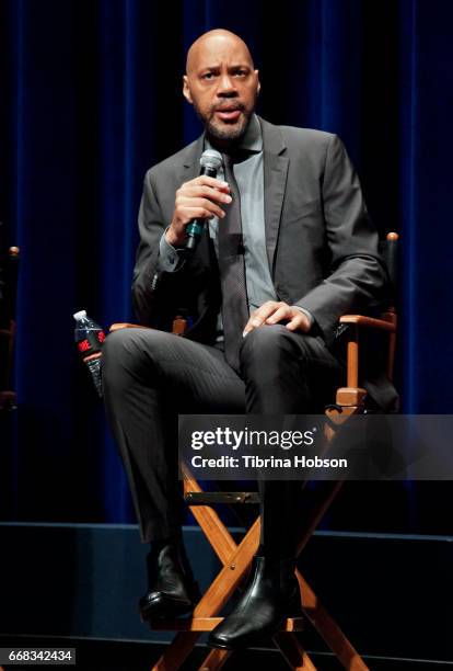 John Ridley attends Showtime's 'Guerrilla' FYC Event at The WGA Theater on April 13, 2017 in Beverly Hills, California.