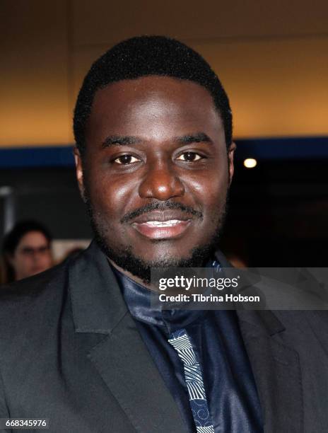 Babou Ceesay attends Showtime's 'Guerrilla' FYC Event at The WGA Theater on April 13, 2017 in Beverly Hills, California.