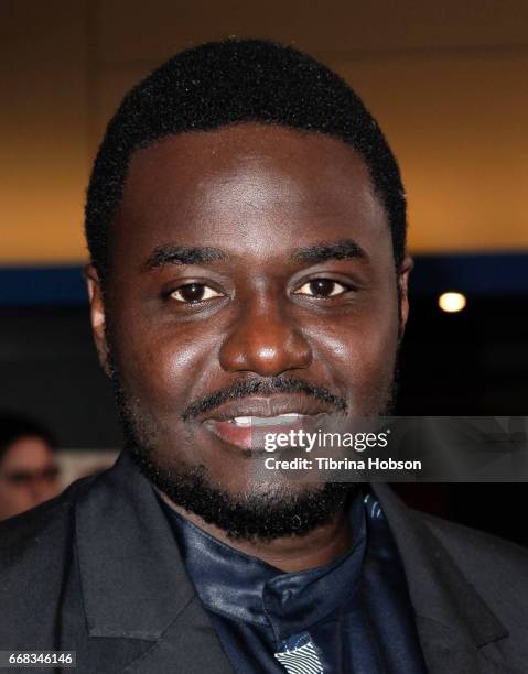 Babou Ceesay attends Showtime's 'Guerrilla' FYC Event at The WGA Theater on April 13, 2017 in Beverly Hills, California.