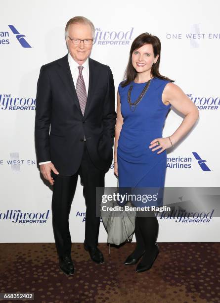 Chuck Scarborough attends The Hollywood Reporter's 35 Most Powerful People In Media 2017 at The Pool on April 13, 2017 in New York City.