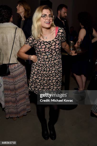 Actress Stephanie Simbari attends the after party for The Los Angeles Premiere Of "Free Fire" Presented By Casa Noble Tequila on April 13, 2017 in...