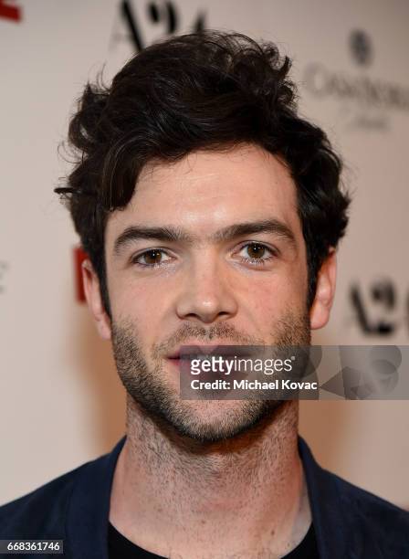Actor Ethan Peck attends The Los Angeles Premiere Of "Free Fire" Presented By Casa Noble Tequila on April 13, 2017 in Los Angeles, California.
